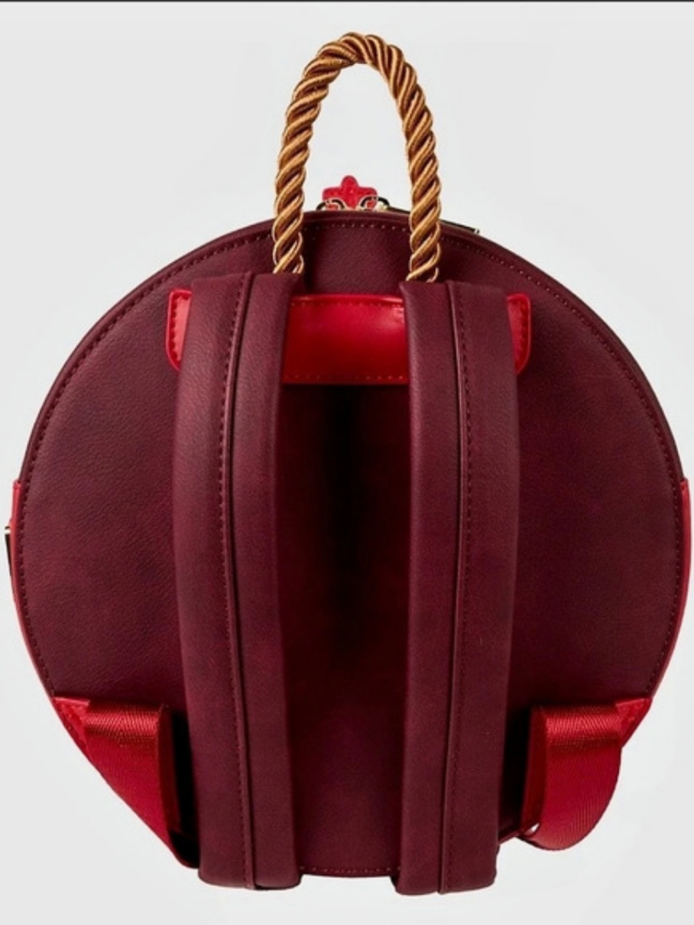 Loungefly One Piece Compass Figural Mini Backpack Red & Brown NWT - Picture 4 of 5